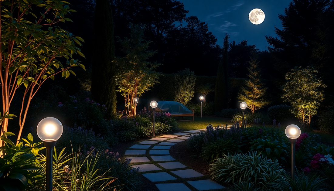 Illuminate Your Garden with Glowver's Solar & LED Outdoor Lights