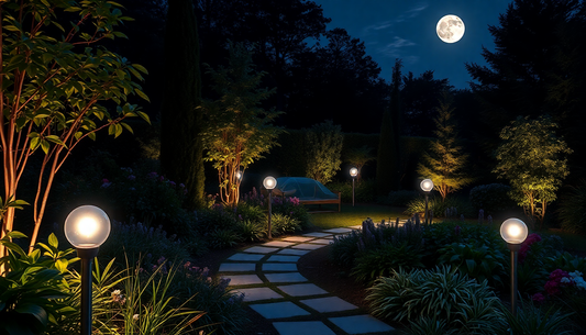 Illuminate Your Garden with Glowver's Solar & LED Outdoor Lights